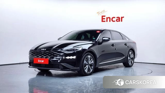 Kia K8 Hybrid 2021 Черный из Кореи