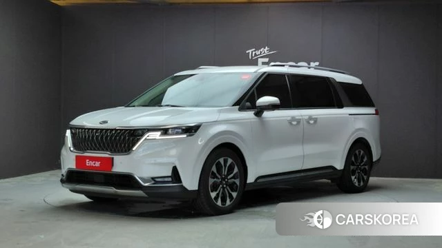 Kia Carnival 4th generation 2021 Белый из Кореи
