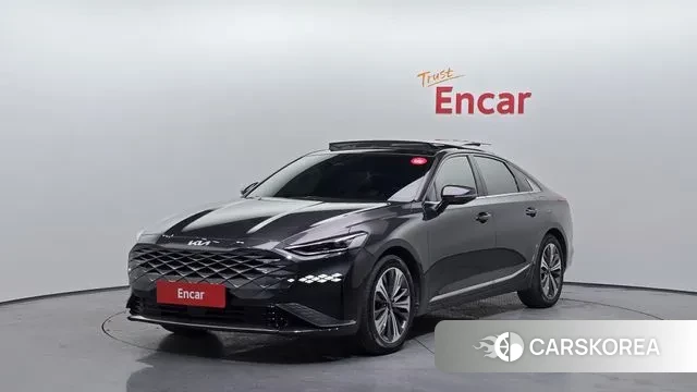 Kia K8 Hybrid 2023 Серый из Кореи
