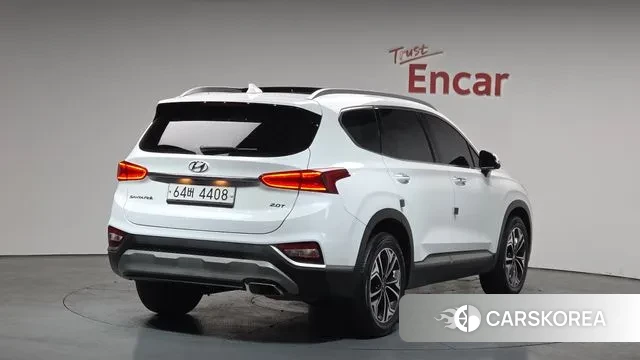 Hyundai Santa Fe TM 2019 Белый из Кореи