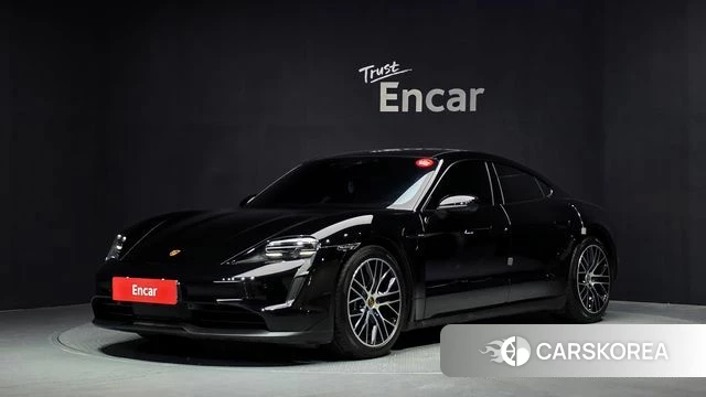 Porsche Taycan 2022 Черный из Кореи