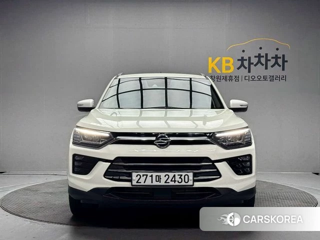 Ssangyong Beautiful Korando 2020 Белый из Кореи