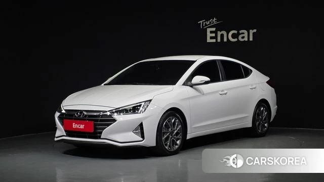 Hyundai The New Avante AD 2019 Белый из Кореи