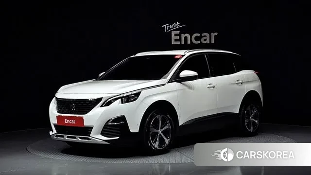 Peugeot 3008 second generation 2018 Белый из Кореи