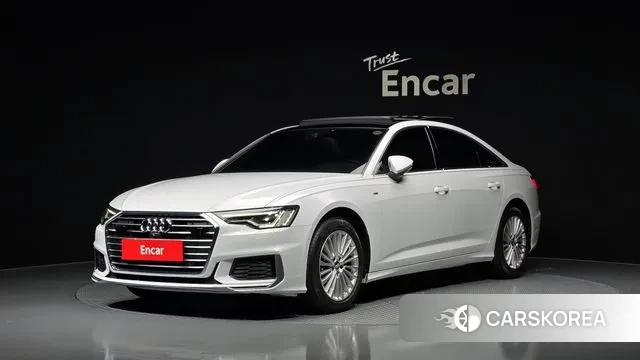 Audi A6 (C8) 2020 Белый из Кореи