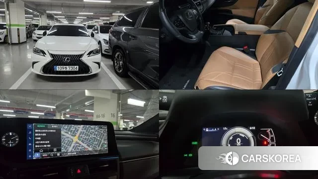 Lexus ES300h 7th generation 2023 Белый из Кореи