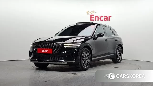 Genesis GV70 2021 Черный из Кореи