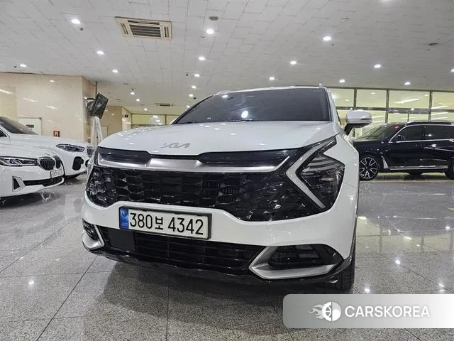 Kia Sportage 5th Generation Hybrid 2021 Белый из Кореи