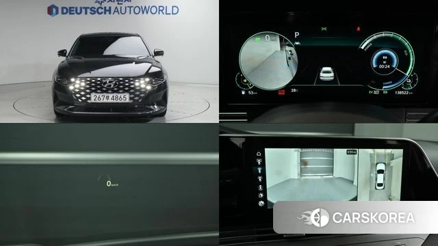 Hyundai The New Grandeur IG Hybrid 2021 Черный из Кореи