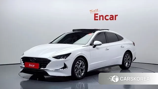 Hyundai Sonata (DN8) 2019 Белый из Кореи