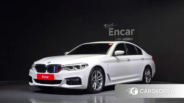 BMW 5 Series (G30) 2018 Белый из Кореи