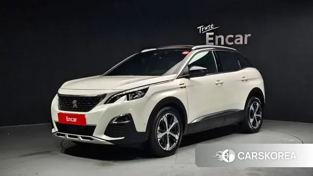 Peugeot 3008 second generation 2018 Белый из Кореи