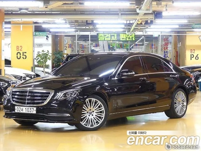 Mercedes-Benz S-Class W222 2018 Черный из Кореи