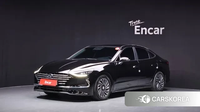 Hyundai Sonata Hybrid (DN8) 2021 Черный из Кореи