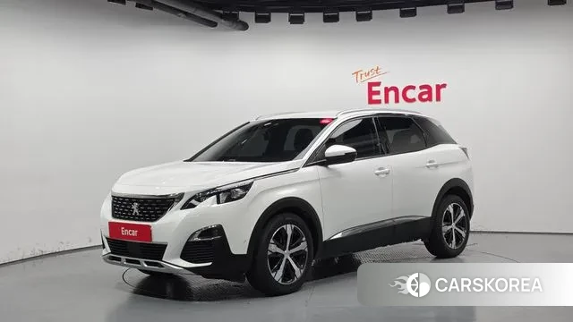 Peugeot 3008 second generation 2018 Белый из Кореи