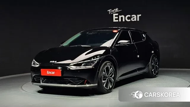 Kia EV6 2022 Черный из Кореи