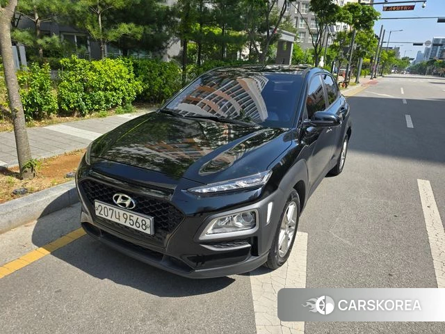 Hyundai Kona 2018 Черный из Кореи