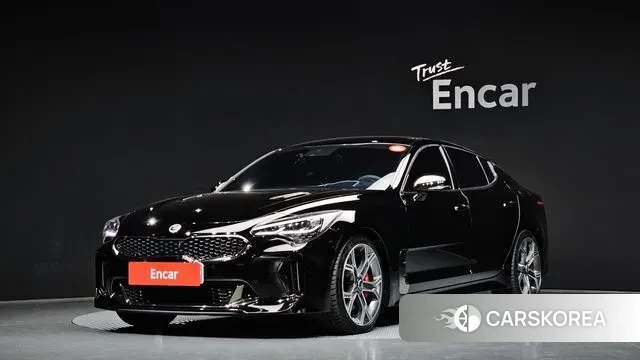 Kia Stinger 2019 Черный из Кореи