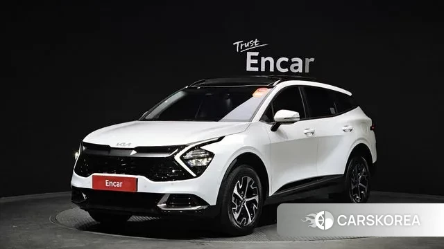 Kia Sportage 5th Generation Hybrid 2023 Белый из Кореи