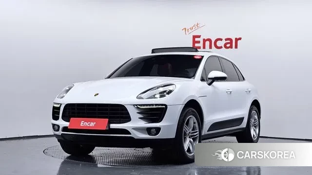 Porsche Macan 2018 Белый из Кореи