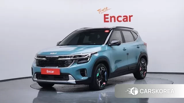 Kia The New Seltos 2023 Небесно-голубой из Кореи