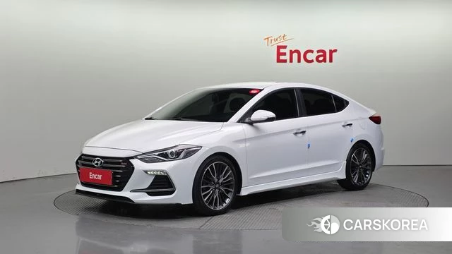 Hyundai Avante AD 2018 Белый из Кореи