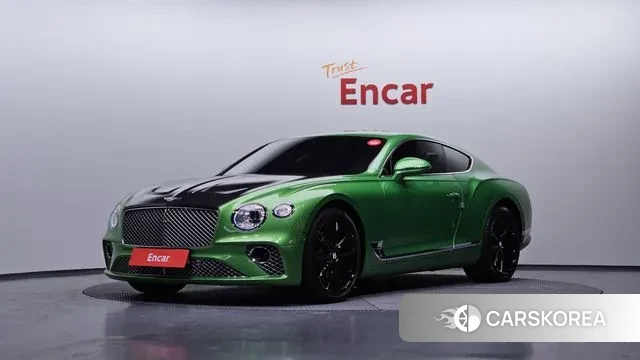 Bentley Continental GT 3rd Generation 2022 Зеленый из Кореи