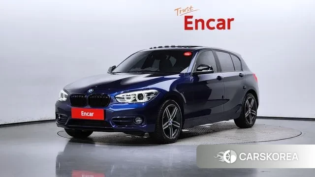 BMW 1 Series (F20) 2019 Синий из Кореи
