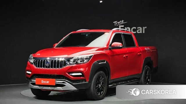 Ssangyong Rexton Sports Cannes 2020 Красный из Кореи