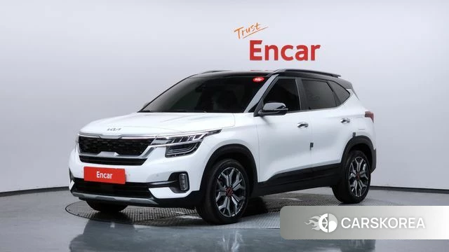Kia Seltos 2021 Белый из Кореи