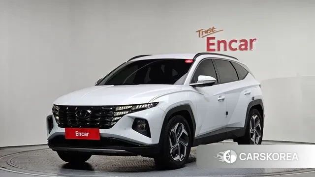 Hyundai Tucson (NX4) 2021 Белый из Кореи