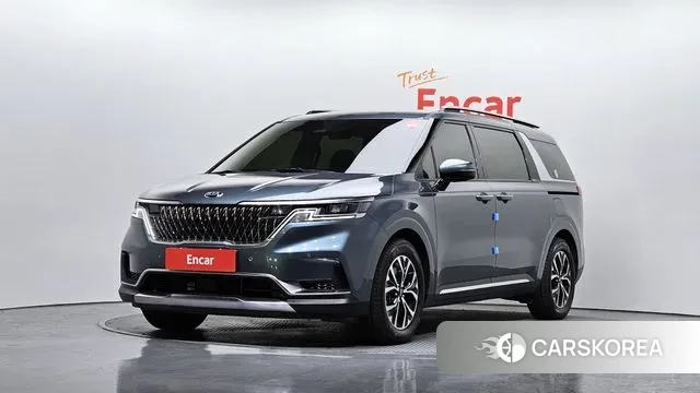 Kia Carnival 4th generation 2021 Синий нефрит из Кореи