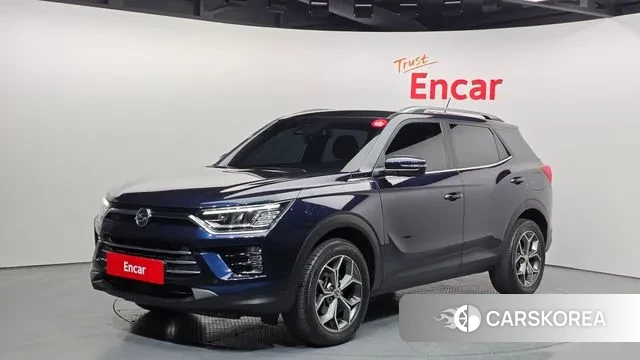 Ssangyong Beautiful Korando 2022 Синий из Кореи