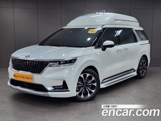 Kia Carnival 4th generation 2021 Белый из Кореи