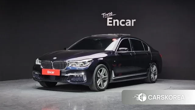 BMW 7 Series (G11) 2018 Черный из Кореи
