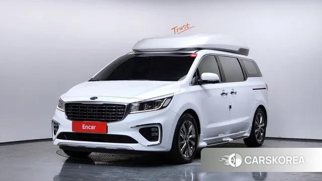 Kia The New Carnival 2018 Белый из Кореи