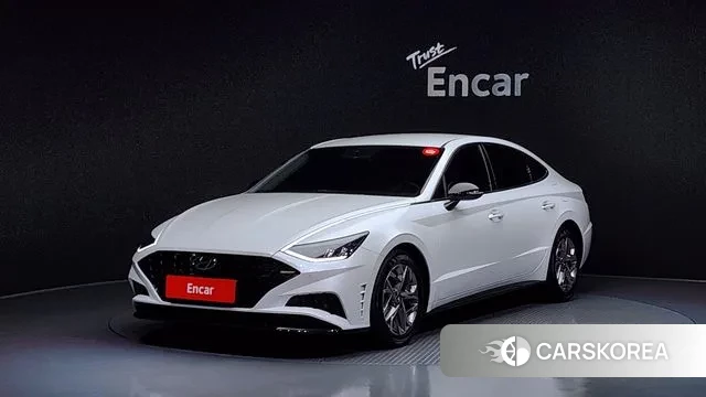 Hyundai Sonata (DN8) 2021 Белый из Кореи
