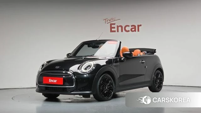Mini Cooper Convertible 2024 Черный из Кореи