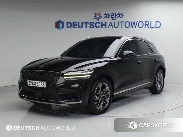 Genesis GV70 2021 Черный из Кореи