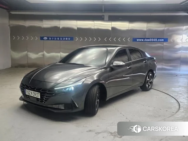 Hyundai Avante (CN7) 2021 Серый из Кореи