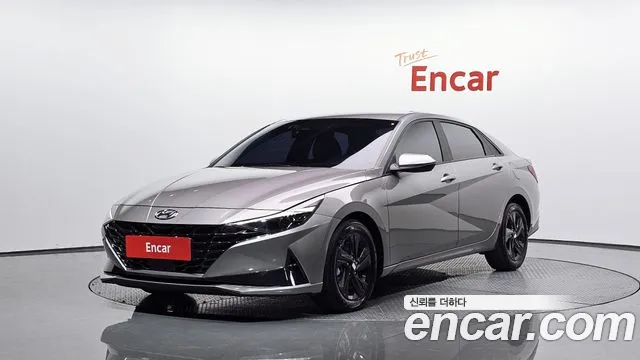 Hyundai Avante Hybrid (CN7) 2020 Серый из Кореи