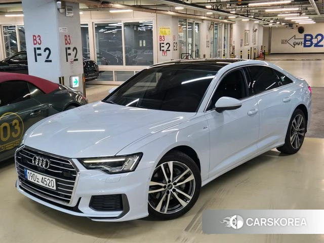 Audi A6 (C8) 2022 Белый из Кореи