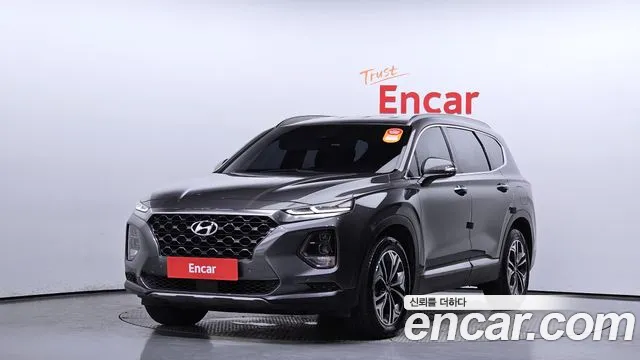 Hyundai Santa Fe TM 2018 Серый из Кореи