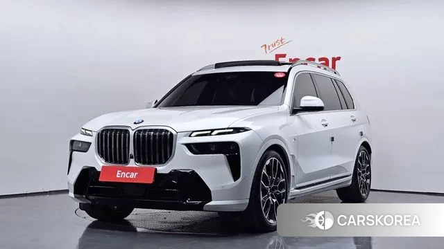 BMW X7 (G07) 2024 Белый из Кореи