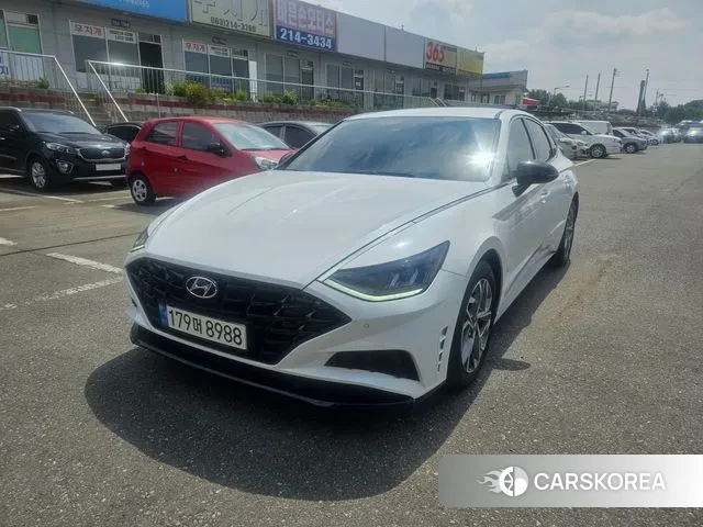 Hyundai Sonata (DN8) 2022 Белый из Кореи