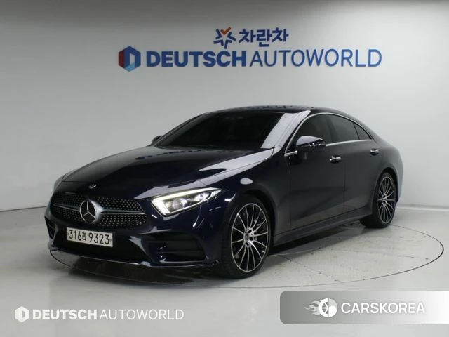 Mercedes-Benz CLS-Class C257 2018 Синий из Кореи