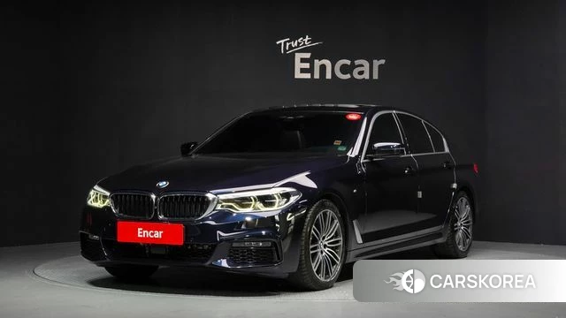BMW 5 Series (G30) 2020 Черный из Кореи