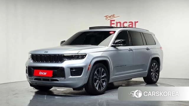 Jeep Grand Cherokee (WL) 2021 Серебристо-серый из Кореи