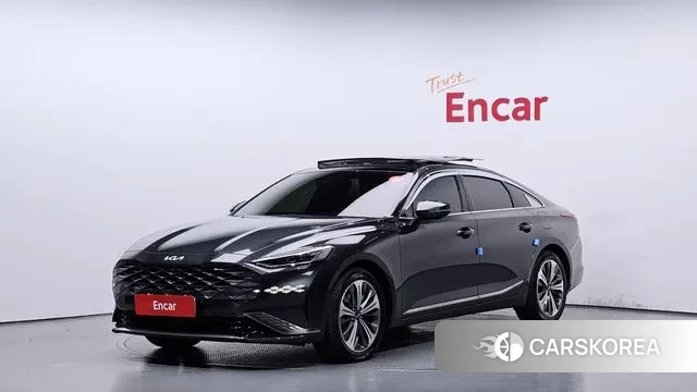 Kia K8 Hybrid 2023 Серый из Кореи