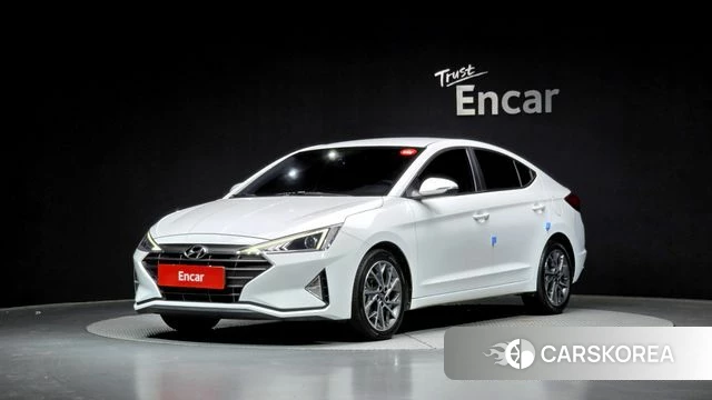 Hyundai The New Avante AD 2018 Белый из Кореи